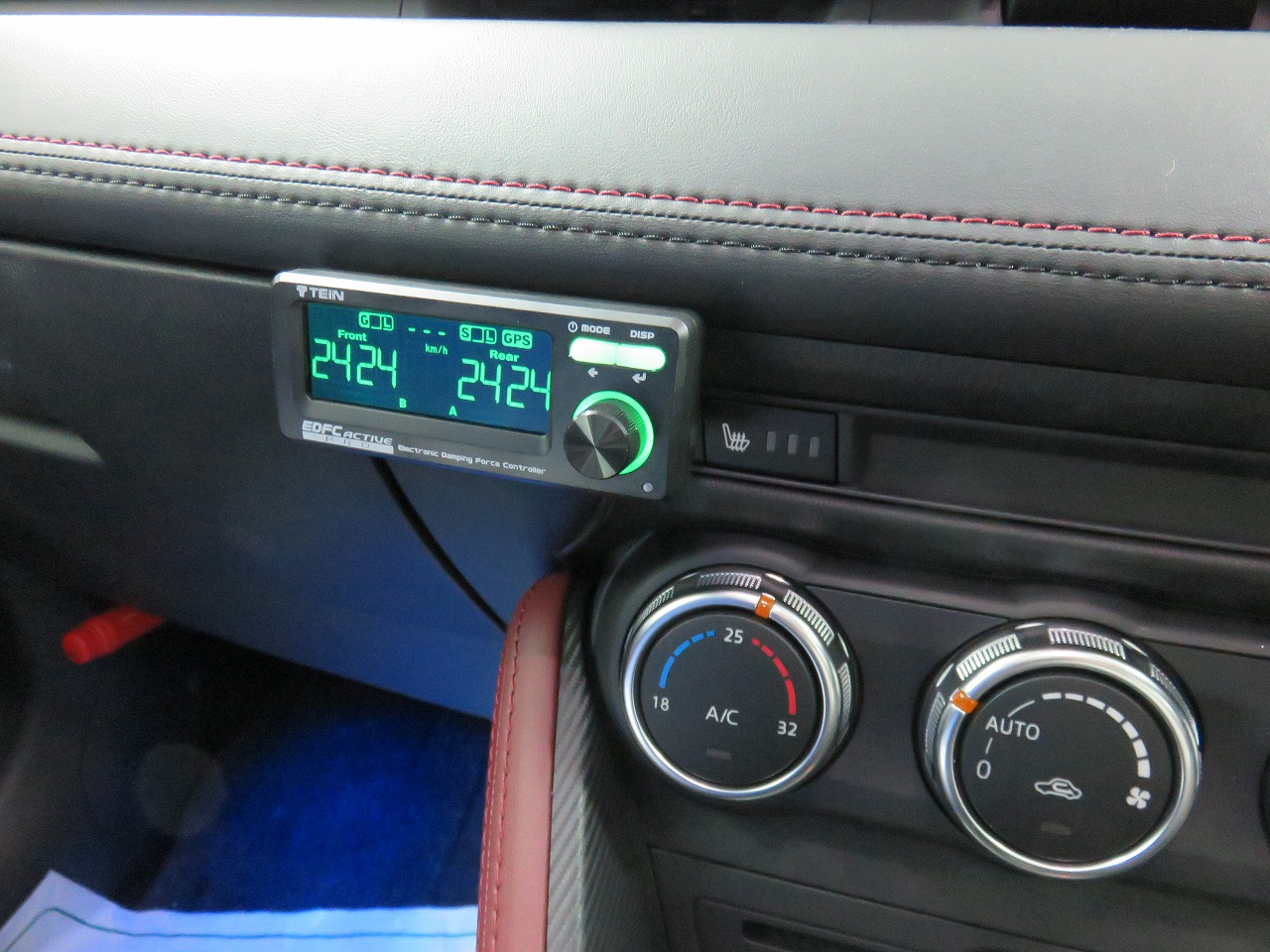 CX-3 テインフレックスZ車高調取付・EDFCアクティブプロ・GPSキット 